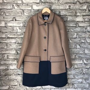 Tan and navy Club Monaco jacket *HOST PICK*